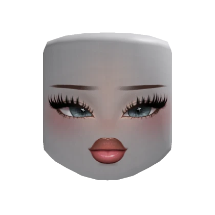 Cute and Trendy Preppy Makeup Face (Customizable)