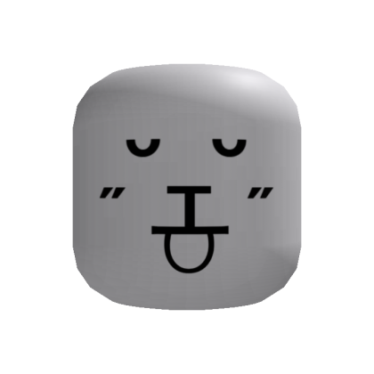 tired doggo kaomoji head