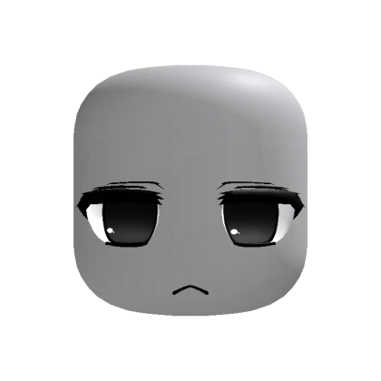 (Animated) neutral cute moe vkei face