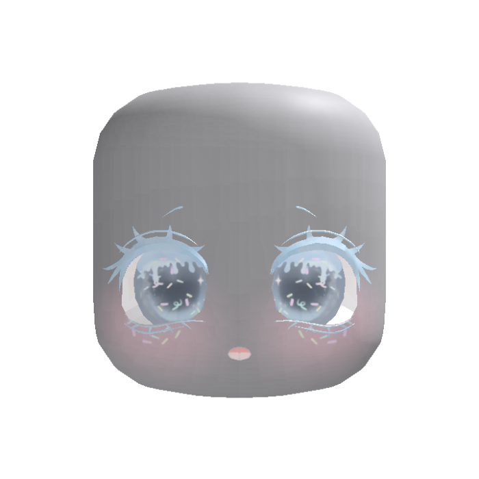 🧁 cute sprinkle sugar face