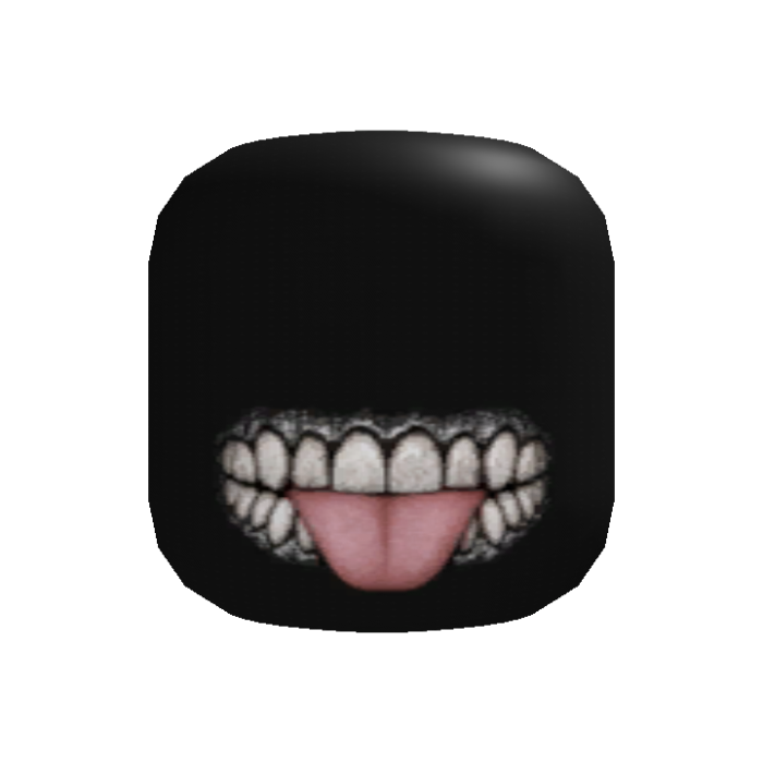 Emo Scary Teeth w Tongue [HORROR]