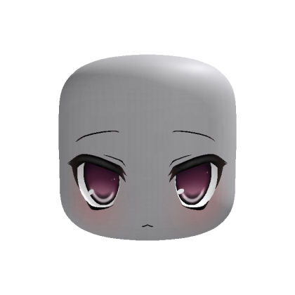 ♡ ꒰ animated purple surprised moe face ꒱ ♡