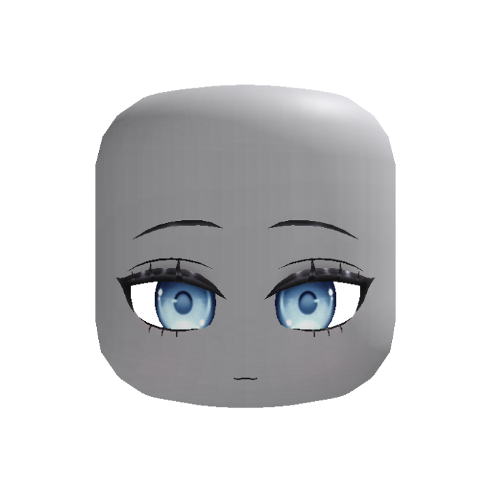 (Animated) Blue Sweet Anime Kawaii Eyes