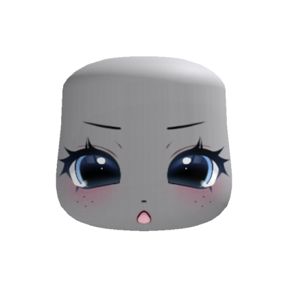 hmph! sweet pouty blue bunny anime eyes