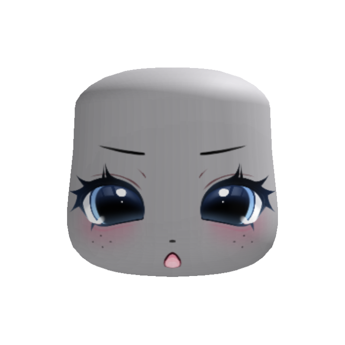 hmph! sweet pouty blue bunny anime eyes