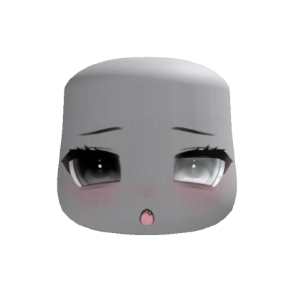 black n white shy innocent jelly eyes doll face