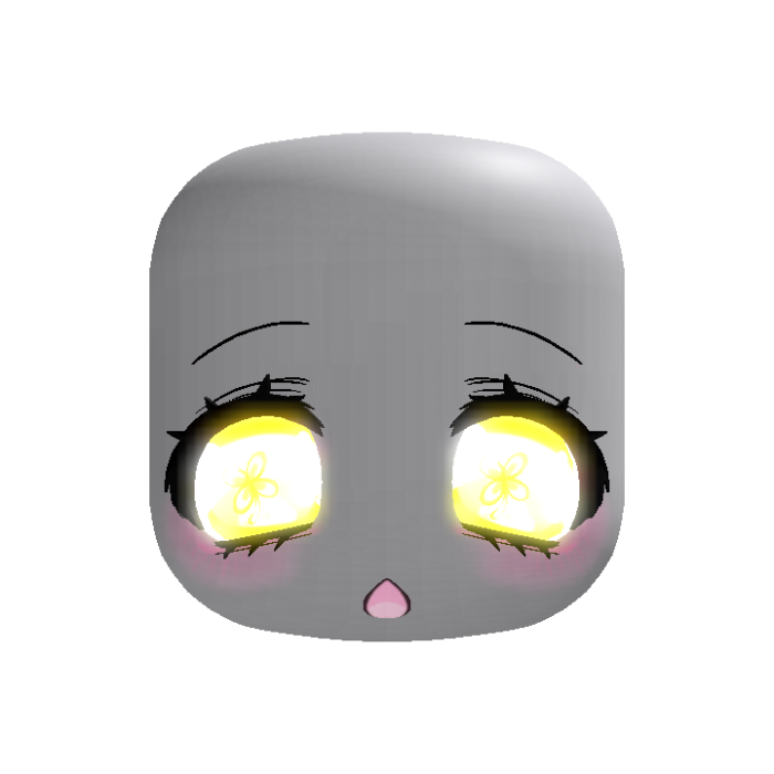 ♡ cute emissive animated yellow dynamic head