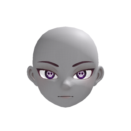 🖤Sharp Vemi Head - Purple Skull | Halloween