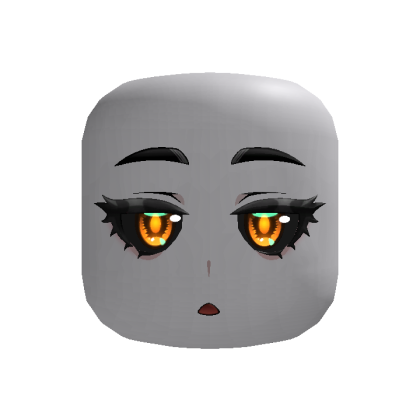 Ifrita Kawaii Demon Face Orange