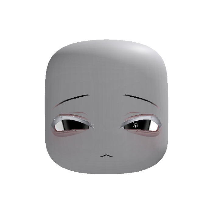 Kanji Natural White Lash Head (Animation)