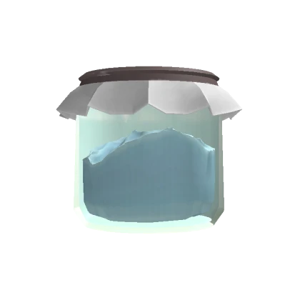 Actual Water in a Jar Head