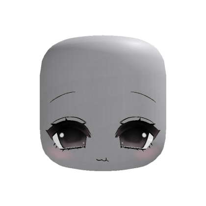 (animated) adorable yum kawaii moe doll face