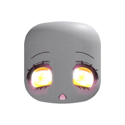 ♡ cute emissive animated orange dynamic head