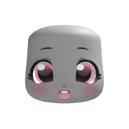 pink cute super happy derpy bunny face thumbnail