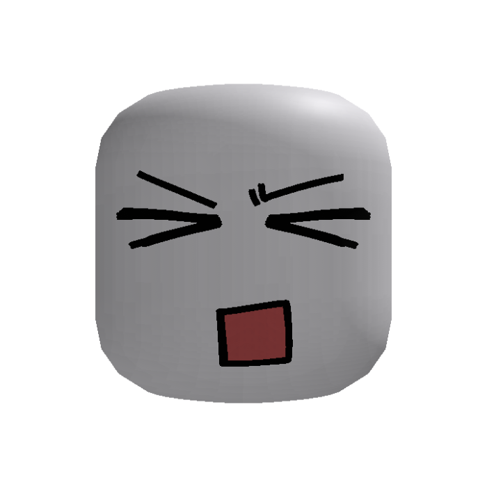 Silly Angry Face