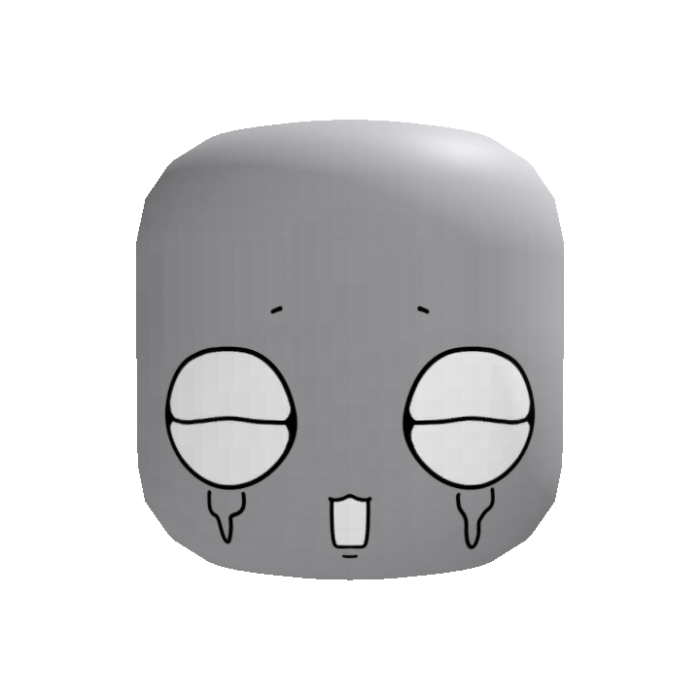 Silly crying face