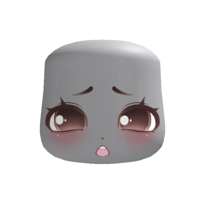 🐇 shy concerned bunny cute face brown