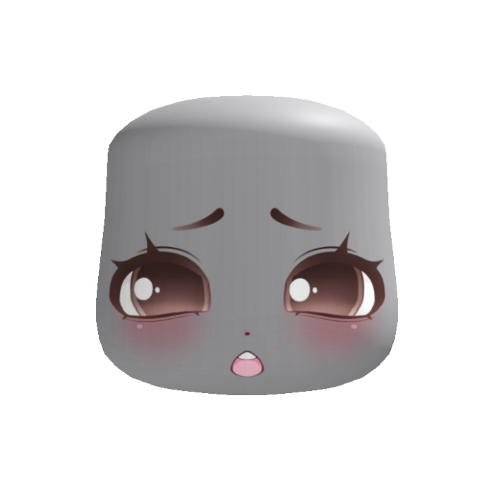 🐇 shy concerned bunny cute face brown
