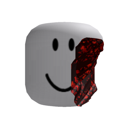 [ANIMATED] CORRUPTED RED BINARY FACE SMILE
