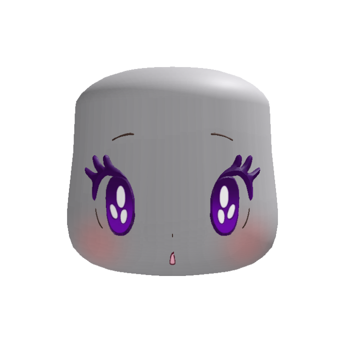 ୨✿୧ (animated) cute cartoon mii in purple