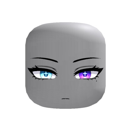 [ANIMATED] Cold Girl Cross Blue Purple