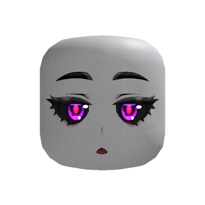 Ifrita Kawaii Demon Face Purple
