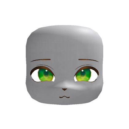 Green Cute Masc Kigurumi Furry Face