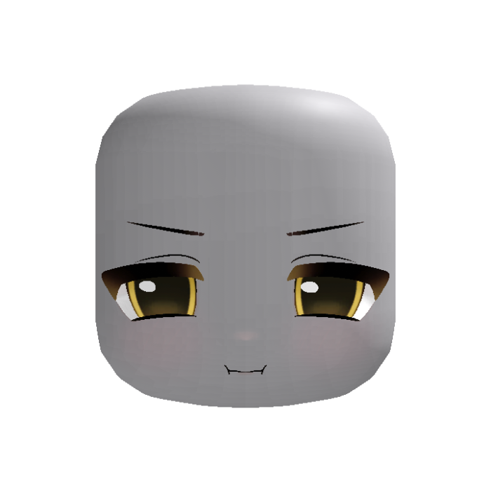 💢 stubborn tsundere anime angry tween face yellow