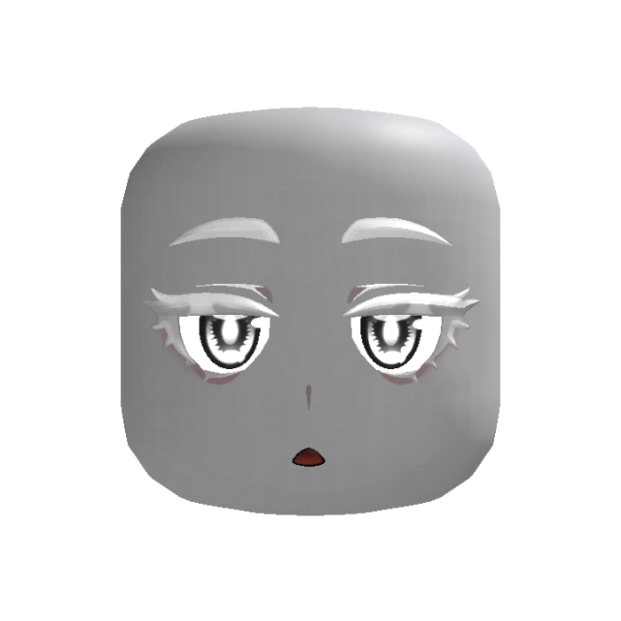 Albino Ifrita Kawaii Face White