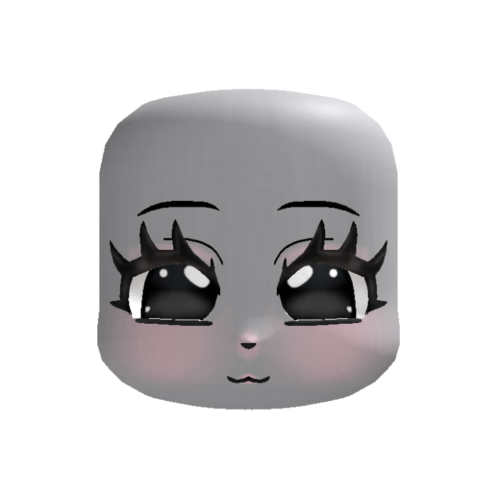 ♡ sweet long lashes kigurumi face