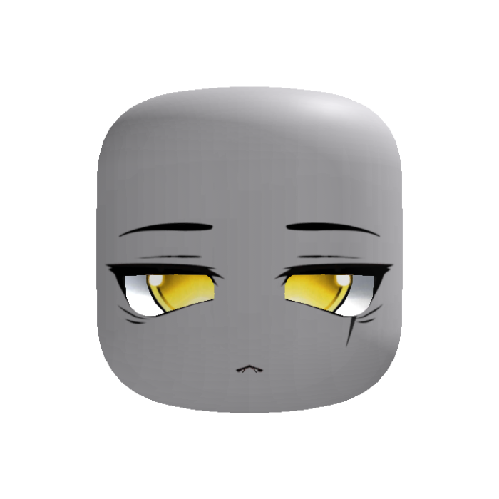 [Animated] Cute Warrior Vampire Yellow eyes