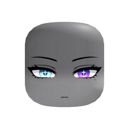 [ANIMATED] Cold Girl Cross Shadowed Blue Purple
