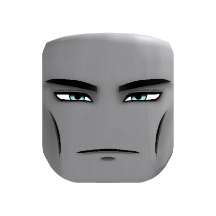 Mogger Face V1 Light Blue (ANIMATED)