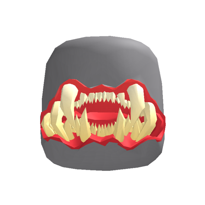 Creepy Demonic Creature Head