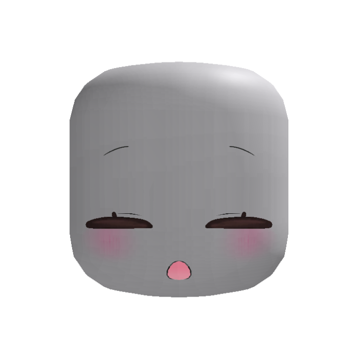 Chibi Anime Sleepy Face - Dynamic Head