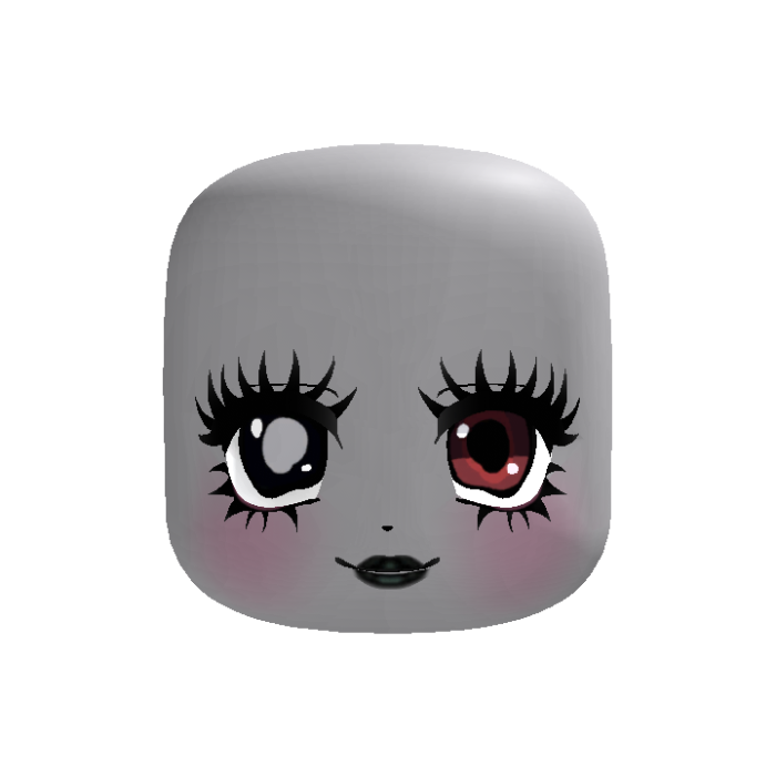 ୨✿୧ (animated) gothic moe cartoon dark doll red