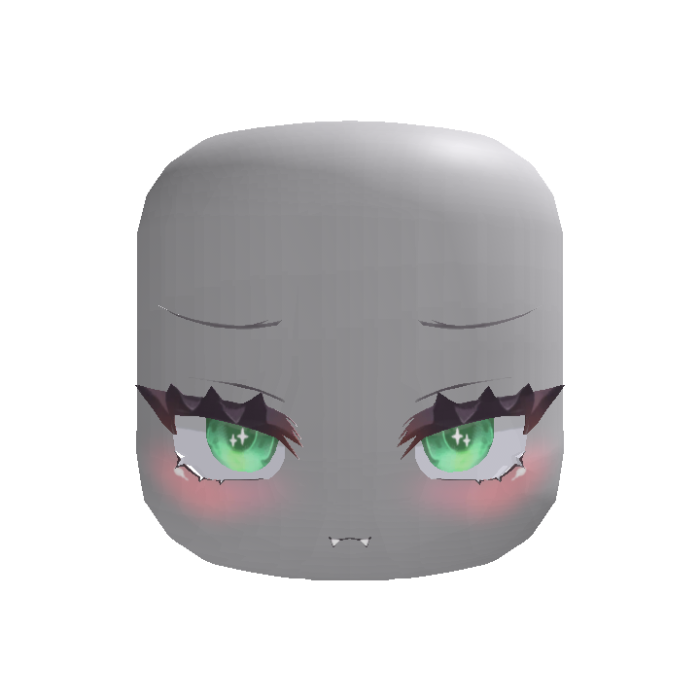 Alluring Sweet Emerald Anime Face