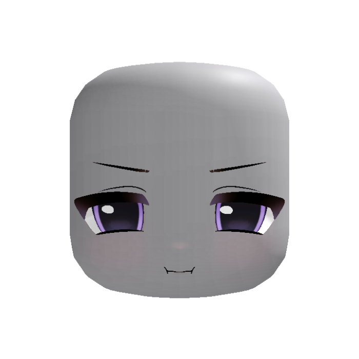 💢 stubborn tsundere anime angry tween face purple
