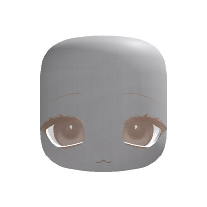 ♡: (ANIMATED) Kawaii Neutral Doll Face in Coffee