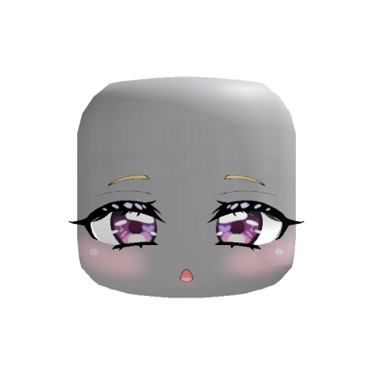 Cure Arcana Shadow Purple Kawaii Eyes Face