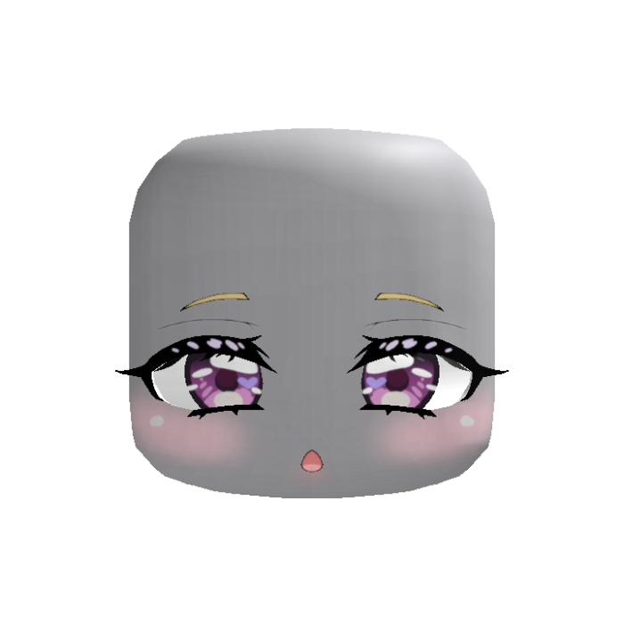 Cure Arcana Shadow Purple Kawaii Eyes Face