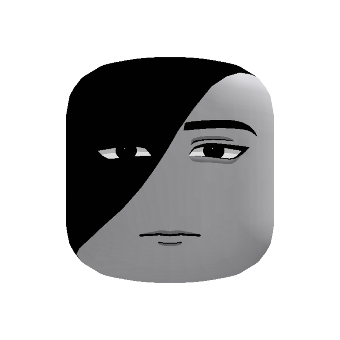 Shadowed Nonchalant Boy Bored Face Version 2