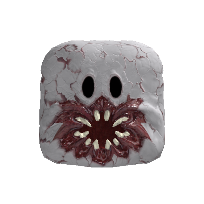 Creepy Demon Head 03