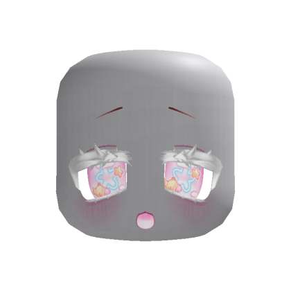 (animated) excited albino taiyaki anime eyes pink