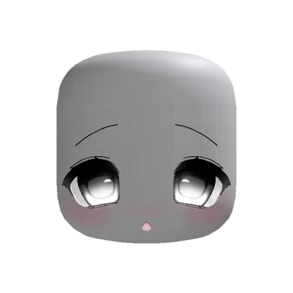 (GLOWING) adorable cute white glowy doll eyes