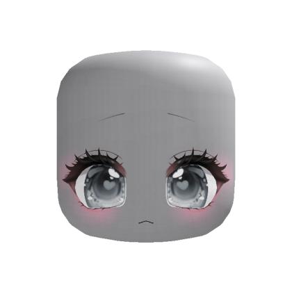 [ANIMATED] big grey heart dreamy eyes