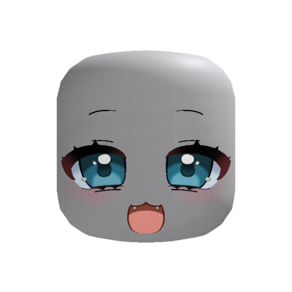 Blue Eyes Chibi Cute Anime Face