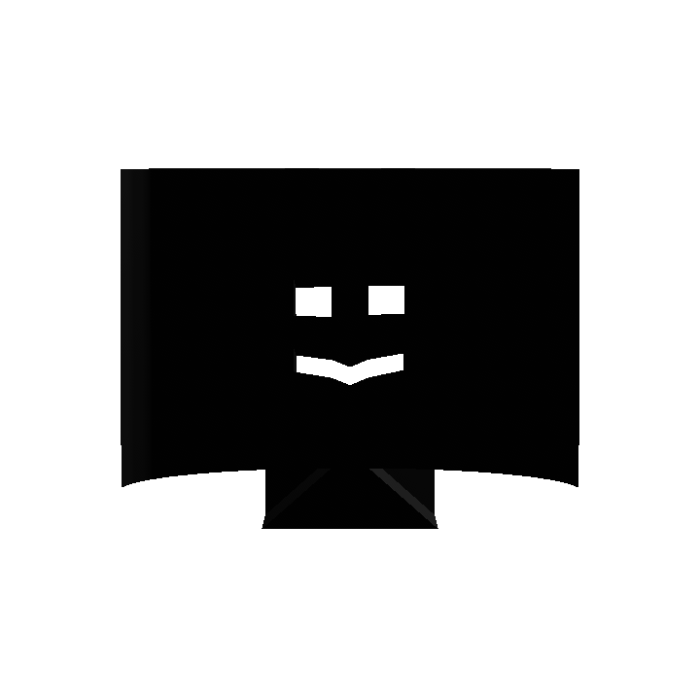 PC Head Black (Animated)