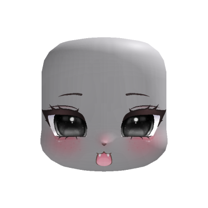 🐾 YAY!! Cute Kigurumi Black Pout Face ୨ৎ °