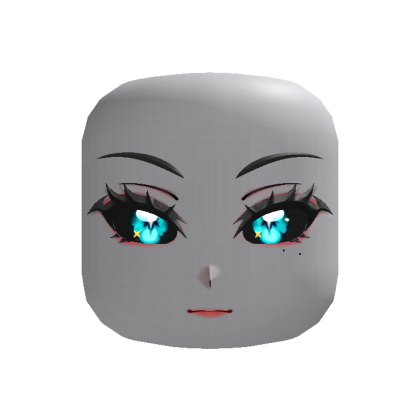 Kawaii Bat Lash Void Face Cyan